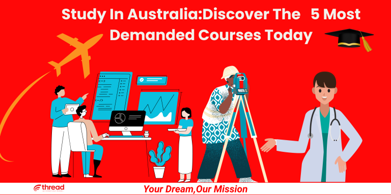 Study In Australia:Discover The 5 Most Demanded Courses Today