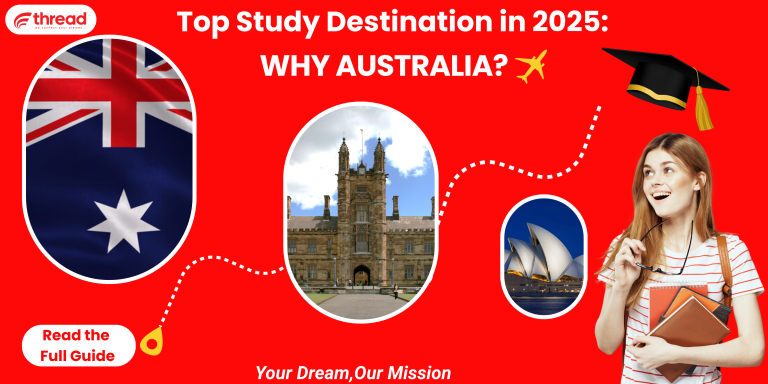 Top study destination in 2025:Why Australia?