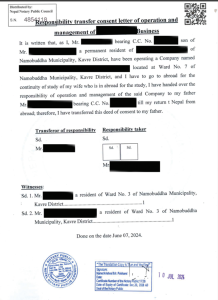 Business Handover translated-sample